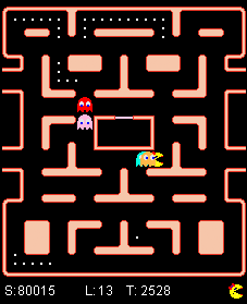Ms. Pac-Man vs. Ghosts Competition